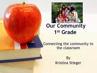 Our Community 1 st Grade