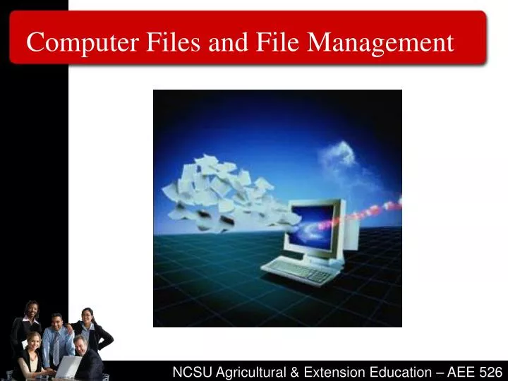 computer files and file management