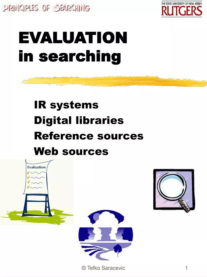 evaluation in searching