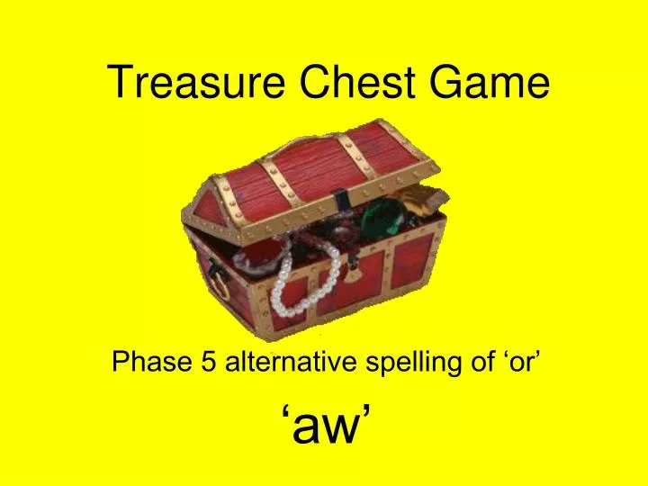 treasure chest game