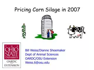 Pricing Corn Silage in 2007