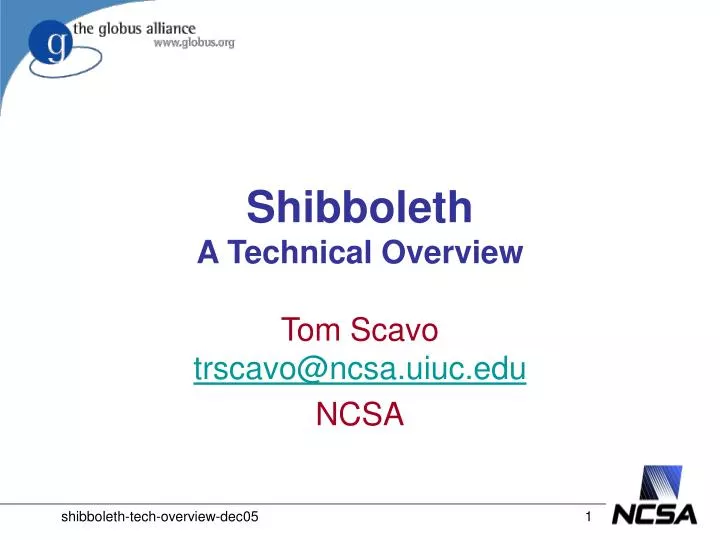 shibboleth a technical overview