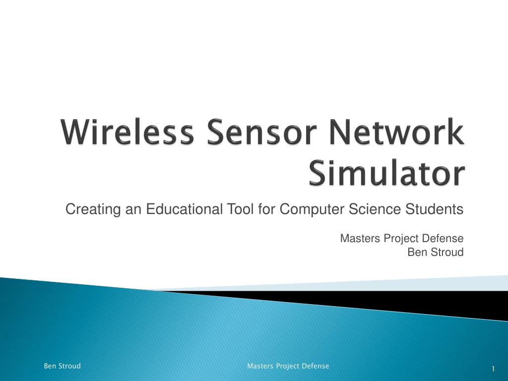 PPT - Wireless Sensor Network Simulator PowerPoint Presentation, free ...