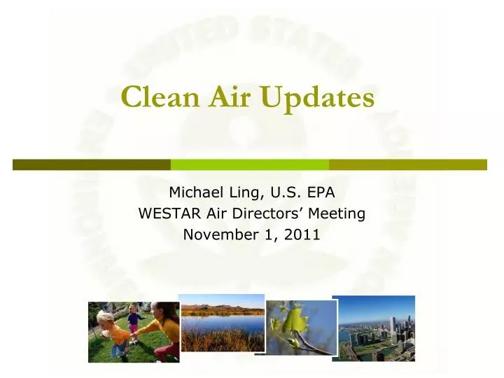 clean air updates