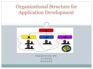 Organizational Structure for Application Development