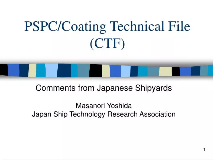 pspc coating technical file ctf