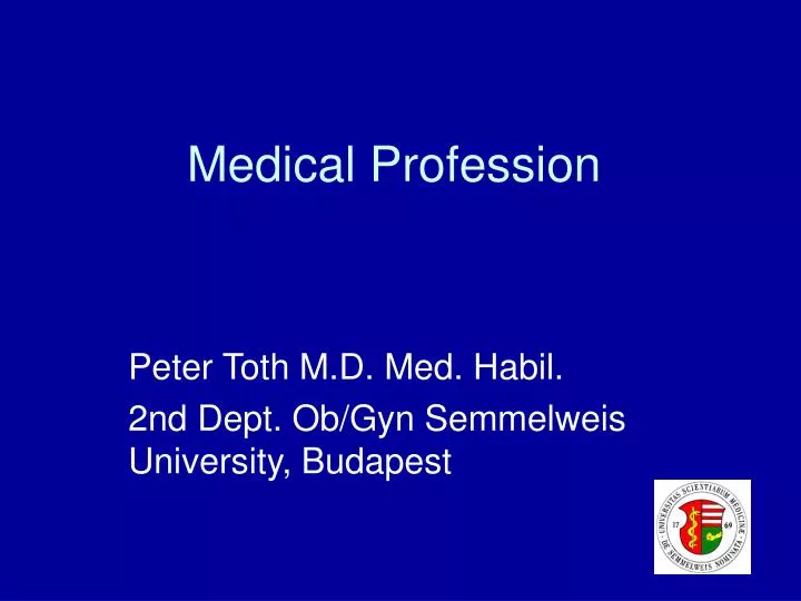 medical profession