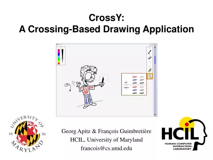 crossy a crossing based drawing application