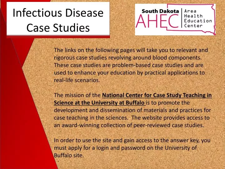 infectious disease case studies