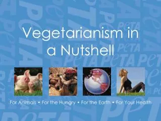 Vegetarianism in a Nutshell
