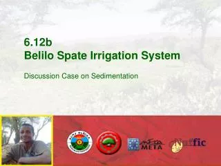 6.12b Belilo Spate Irrigation System
