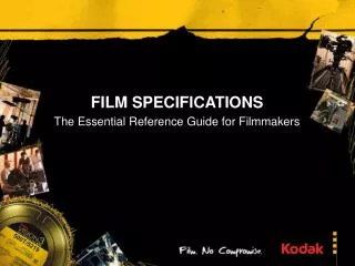 FILM SPECIFICATIONS