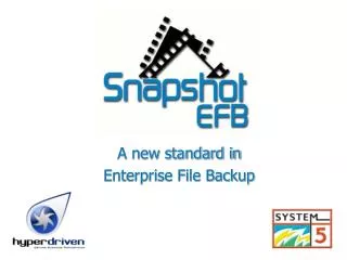 A new standard in Enterprise File Backup
