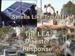 LEA's Role in Disaster Response and Management - slide 1
