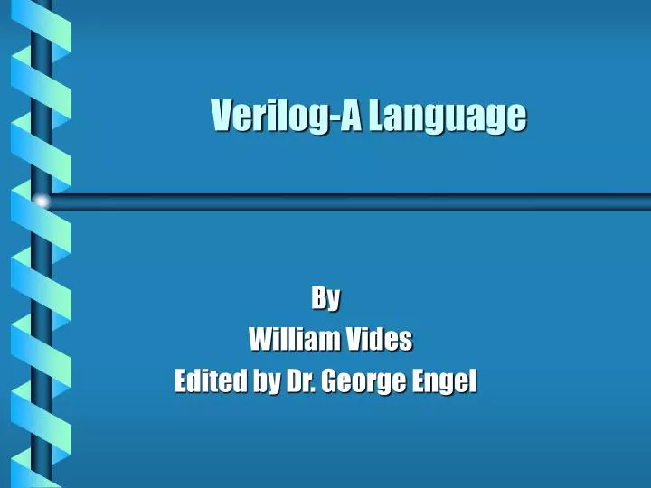 verilog a language