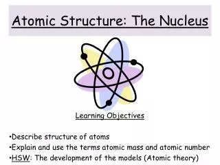 Atomic Structure: The Nucleus