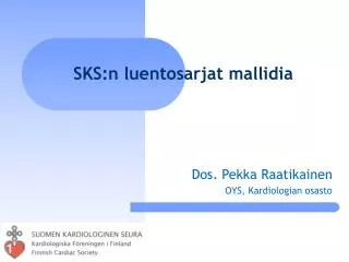 sks n luentosarjat mallidia