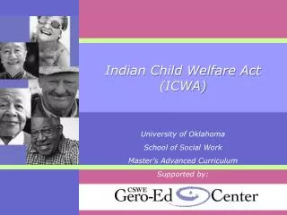 Indian Child Welfare Act (ICWA)