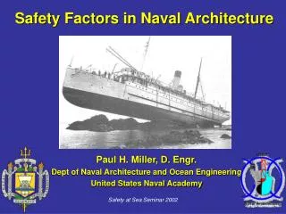 Safety Factors in Naval Architecture
