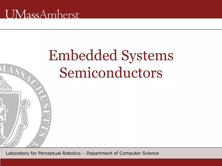 embedded systems semiconductors