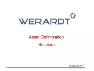 Asset Optimization Solutions