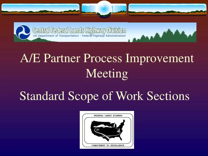 a e partner process improvement meeting
