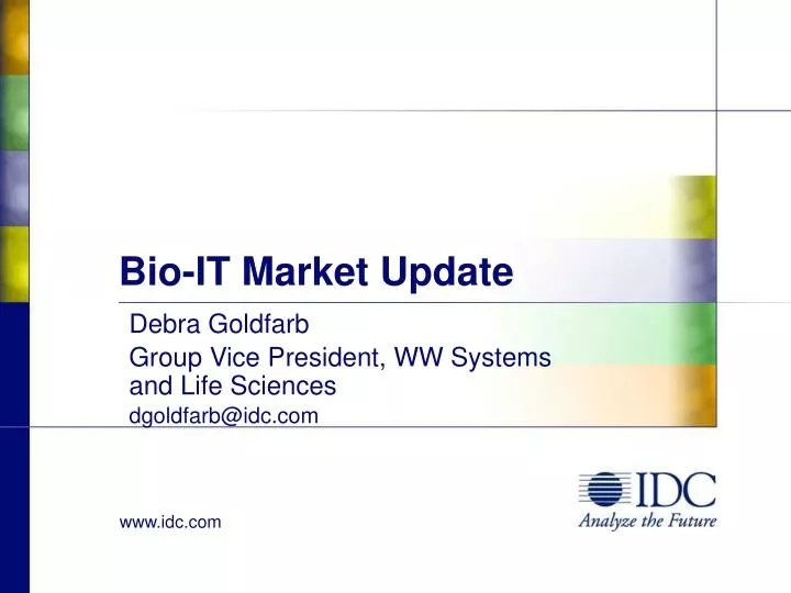 bio it market update