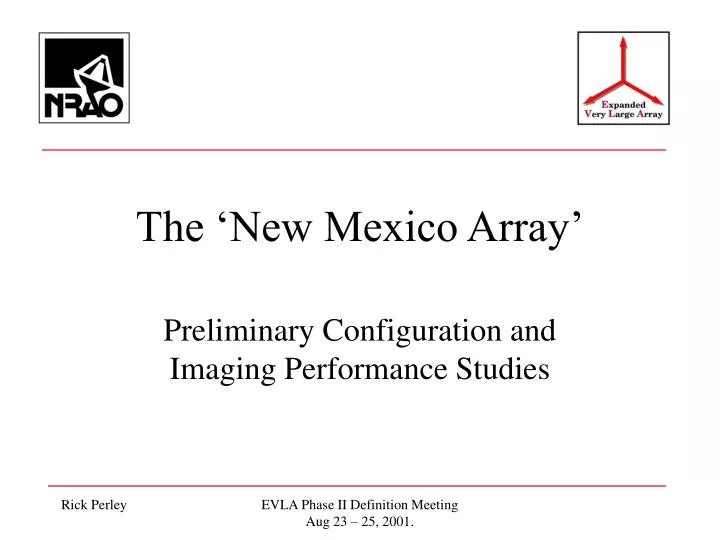 the new mexico array
