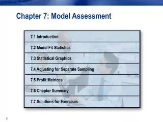 Chapter 7: Model Assessment
