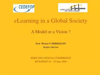 e Learning in a Global Society
