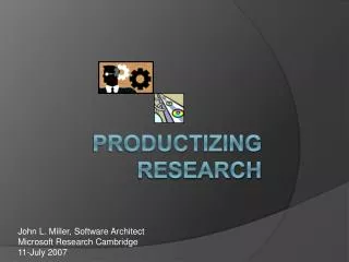 ProductiZing Research