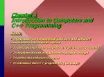 PPT - Chapter 2 Introduction to C++ Programming PowerPoint Presentation ...