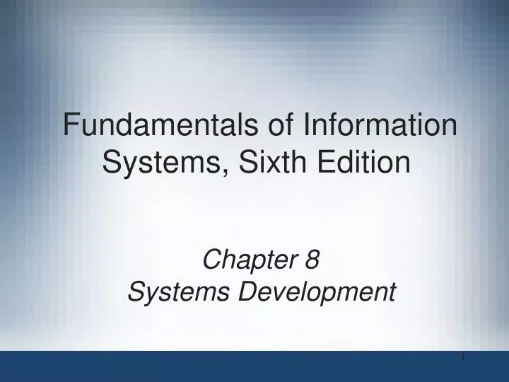 fundamentals of information systems sixth edition