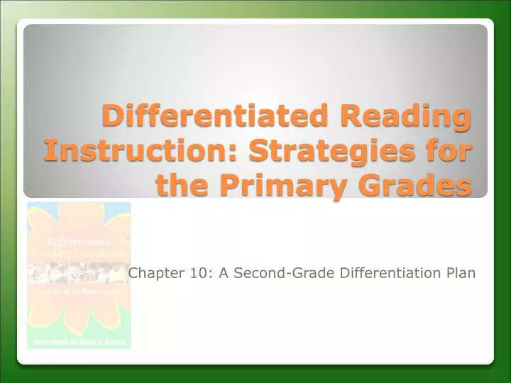 differentiated reading instruction strategies for the primary grades