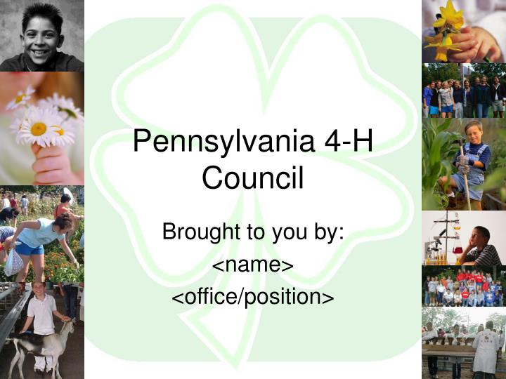 pennsylvania 4 h council
