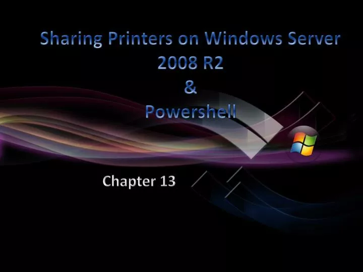sharing printers on windows server 2008 r2 powershell
