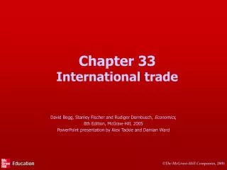 Chapter 33 International trade