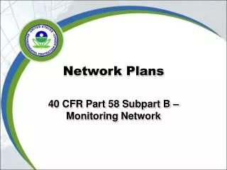 Network Plans