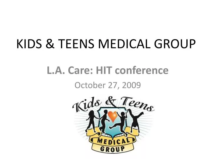 kids teens medical group