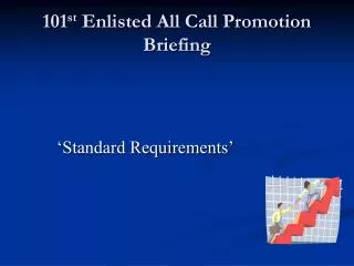 101 st Enlisted All Call Promotion Briefing