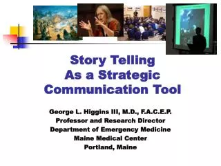Story Telling As a Strategic Communication Tool