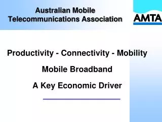 Australian Mobile Telecommunications Association