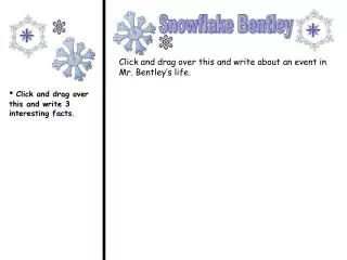 Snowflake Bentley