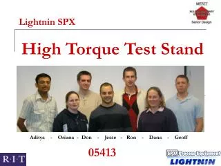 High Torque Test Stand