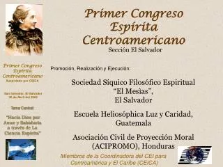 Primer Congreso Espírita Centroamericano