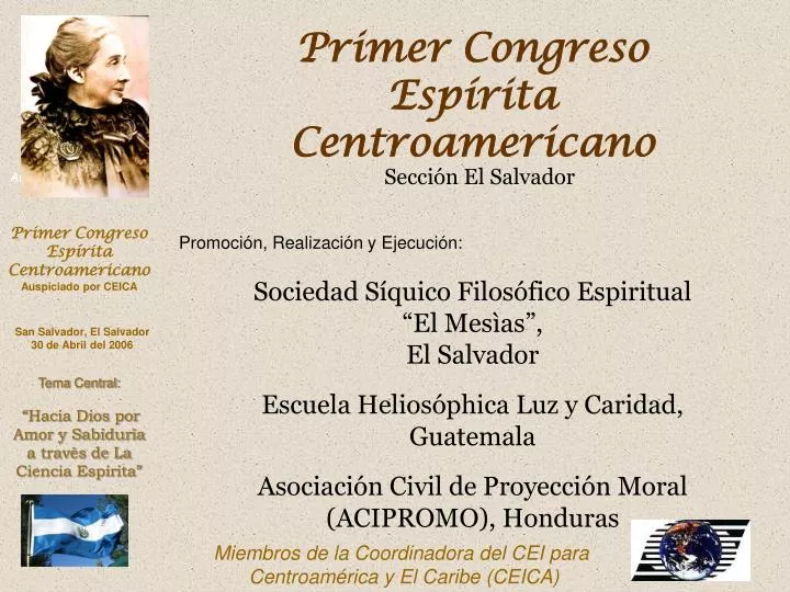 primer congreso esp rita centroamericano