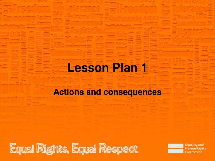 lesson plan 1