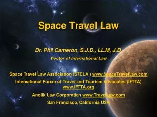 Space Travel Law