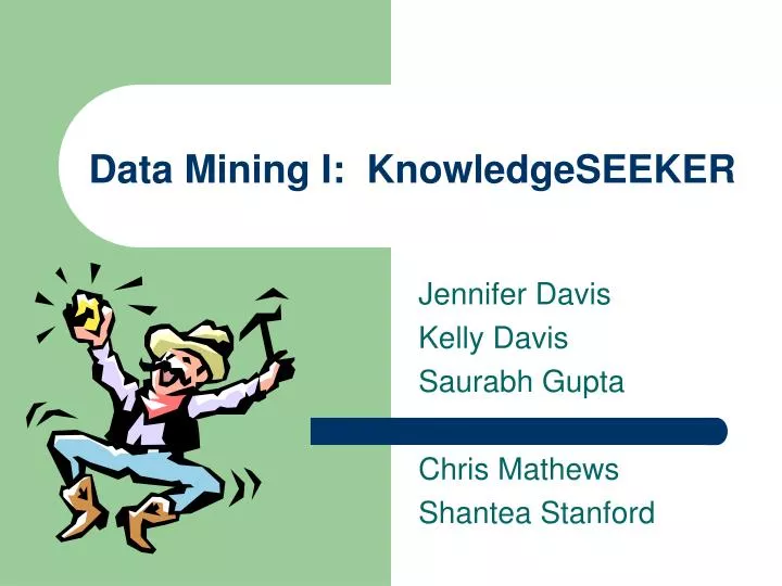 data mining i knowledgeseeker