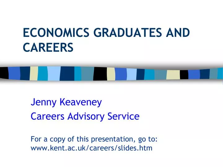 economics graduates and careers